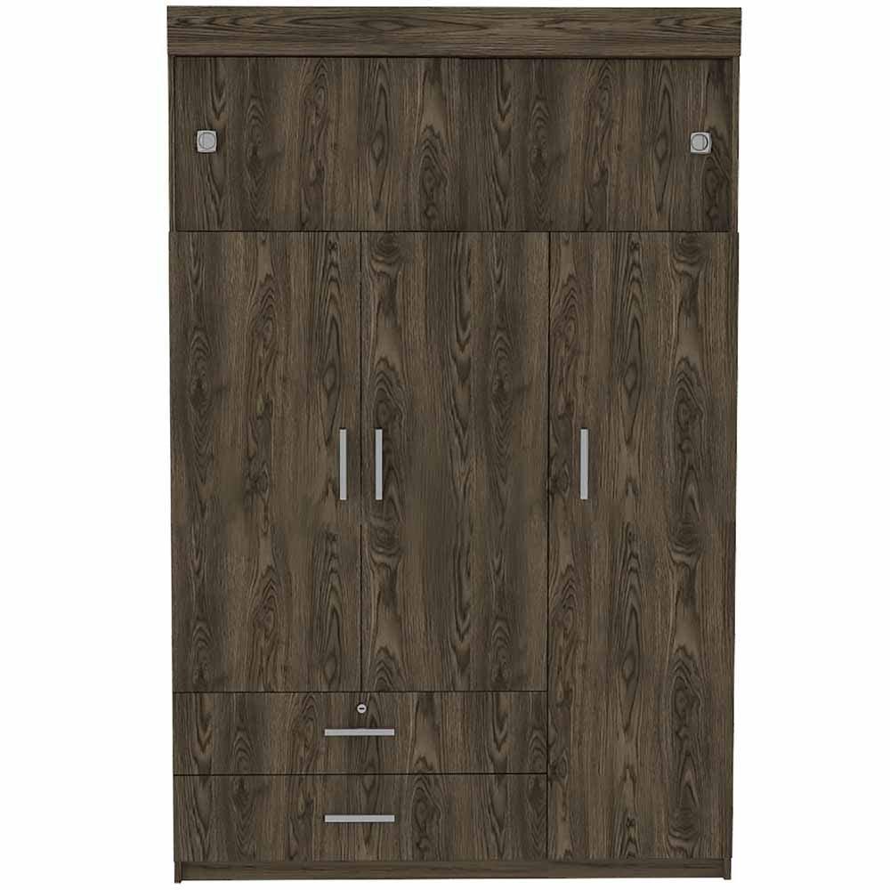 Closet Guadalupe color Chocolate para Habitación.
