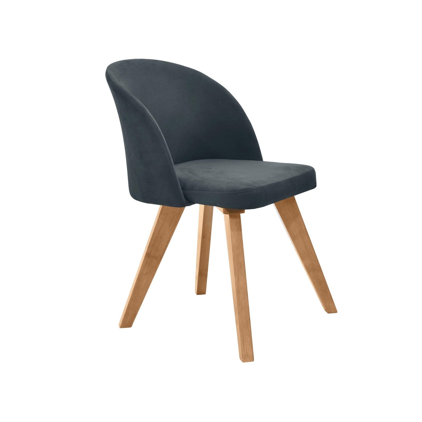 Silla Sabina Tela Poliester Gris