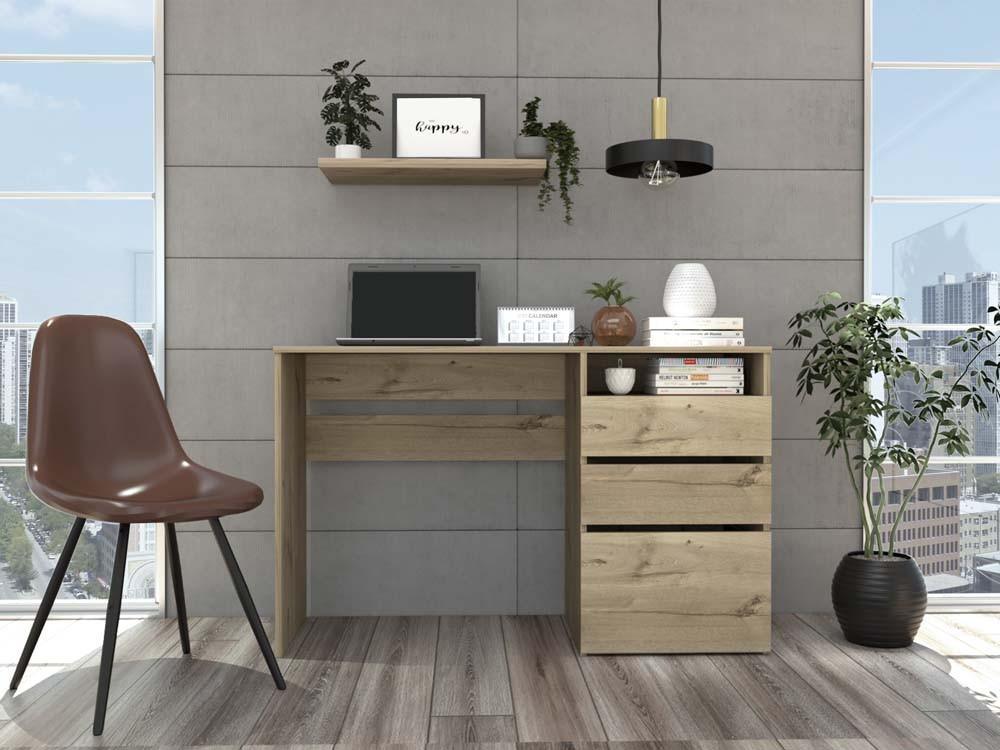 Escritorio Venus color Café claro para Oficina.