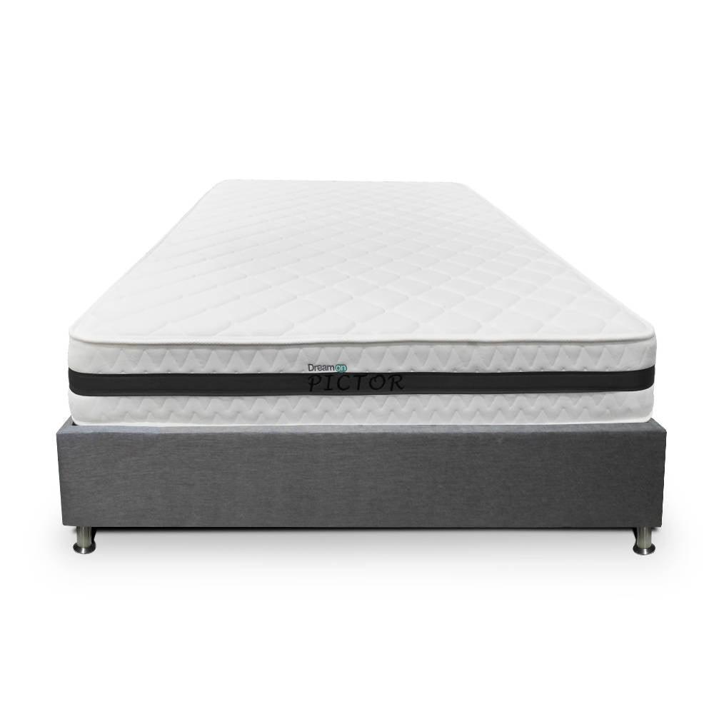 Colchón Con Base Dreamon Pictor Sencillo Firme - VIRTUAL MUEBLES