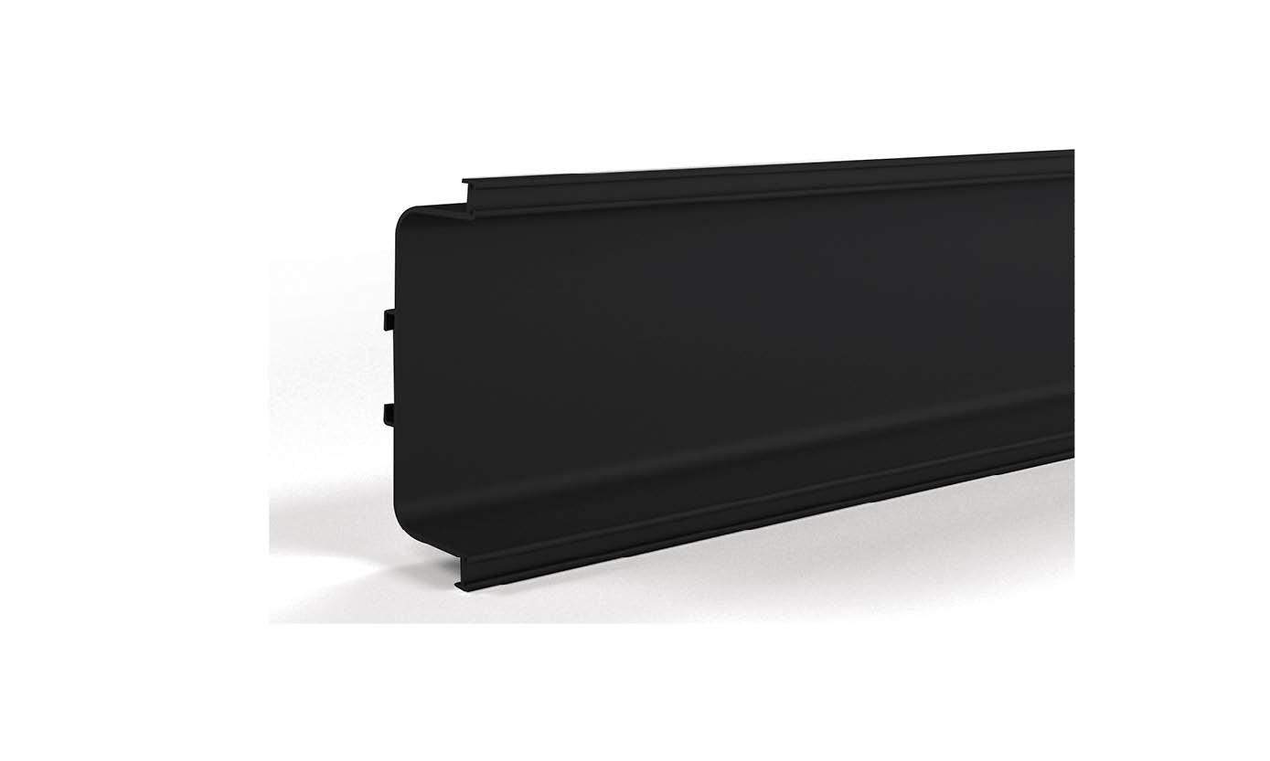 Perfil gola media negra - VIRTUAL MUEBLES