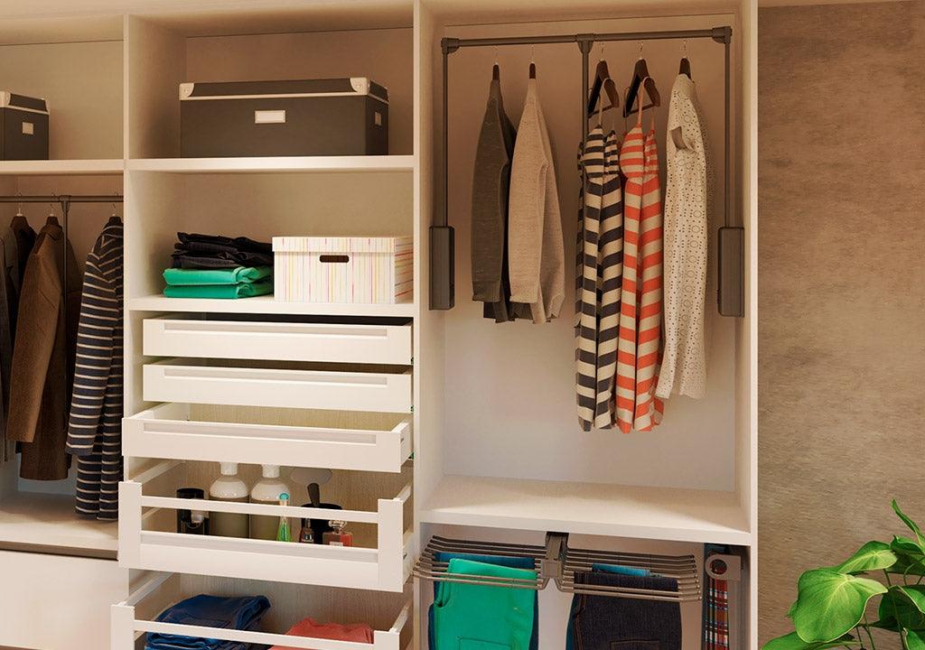 Elevador para closet - VIRTUAL MUEBLES