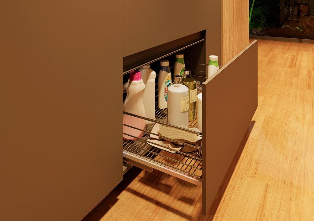 Canasta cacerolera h15 módulo 400 mm - VIRTUAL MUEBLES