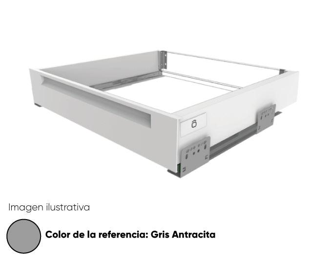 Frontal bajo gris antracita 600mm para bonuit max bajo - VIRTUAL MUEBLES