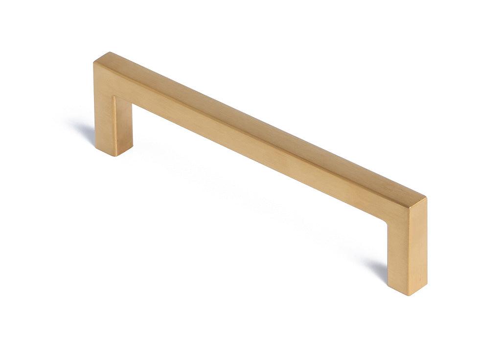Manija 418 acero 201 cc 160 mm golden - VIRTUAL MUEBLES