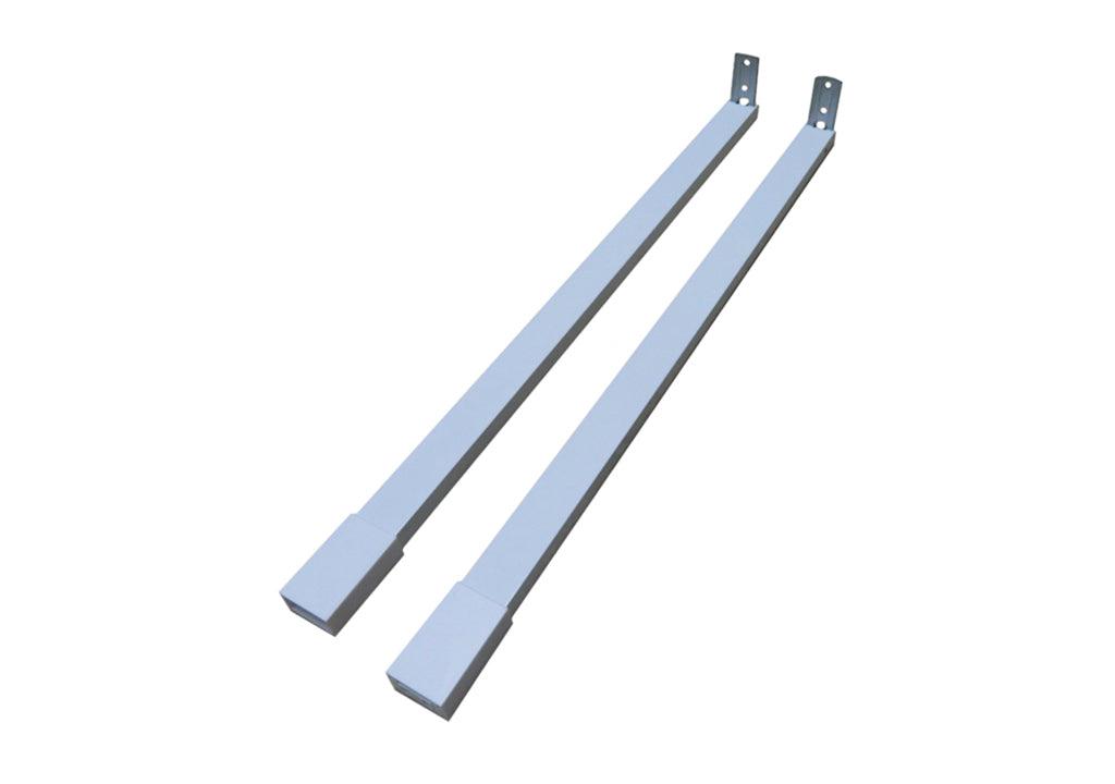 Barras blancas para slim box l:500mm - VIRTUAL MUEBLES
