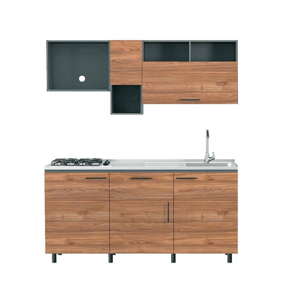Cocina Corona Praga 1.80 Derecha - VIRTUAL MUEBLES