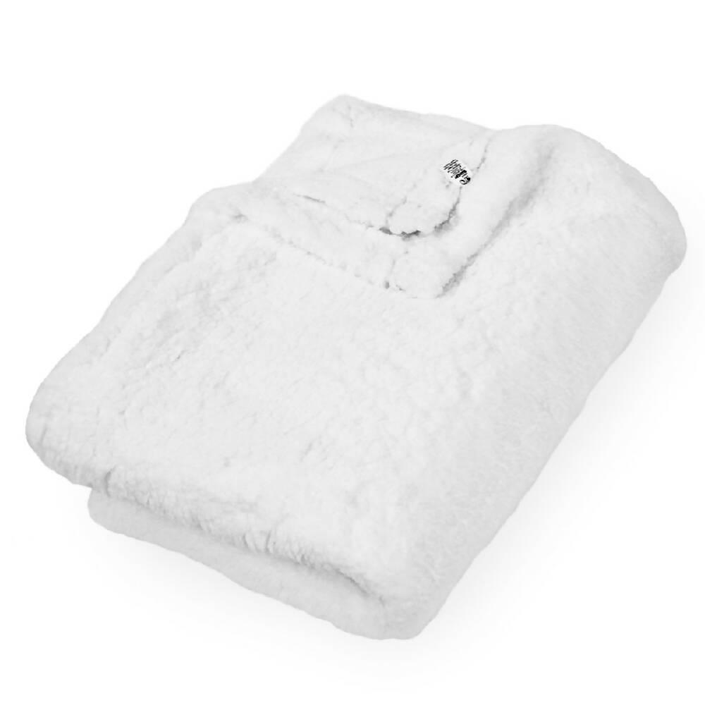Manta Cobija Borrego Banzay Blanco - VIRTUAL MUEBLES
