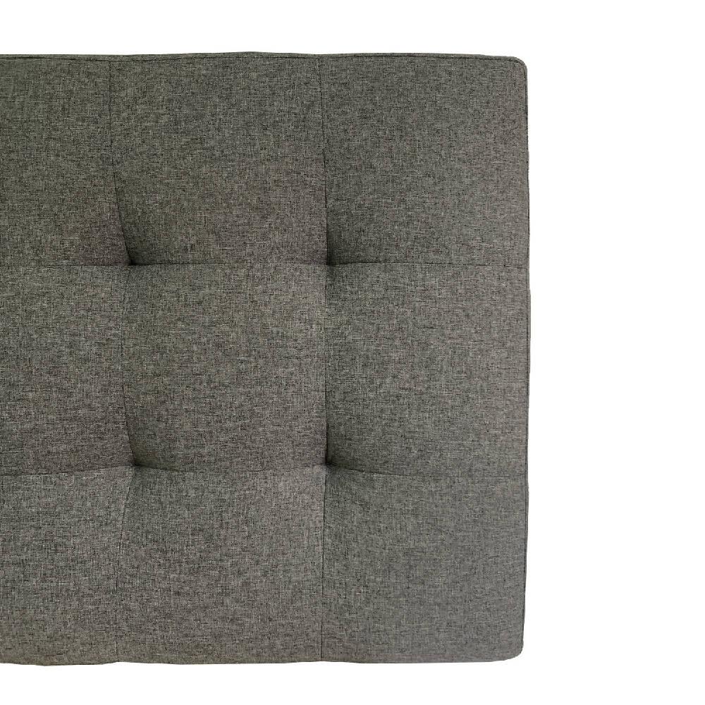 Cabecero gris memphis para cama doble - VIRTUAL MUEBLES