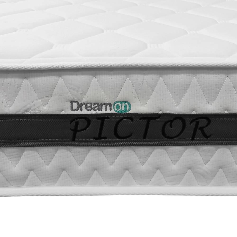 Colchón Con Base Dreamon Pictor Sencillo Firme - VIRTUAL MUEBLES