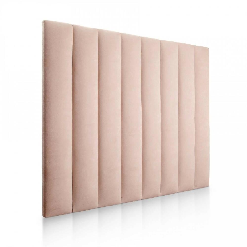 Cabecero Paneles Cama Doble Rosa - VIRTUAL MUEBLES