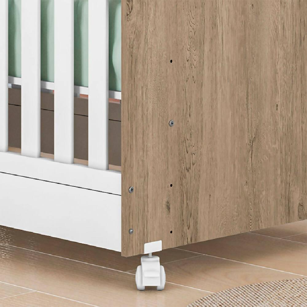 Cuna Natal Blanco/Miel - VIRTUAL MUEBLES