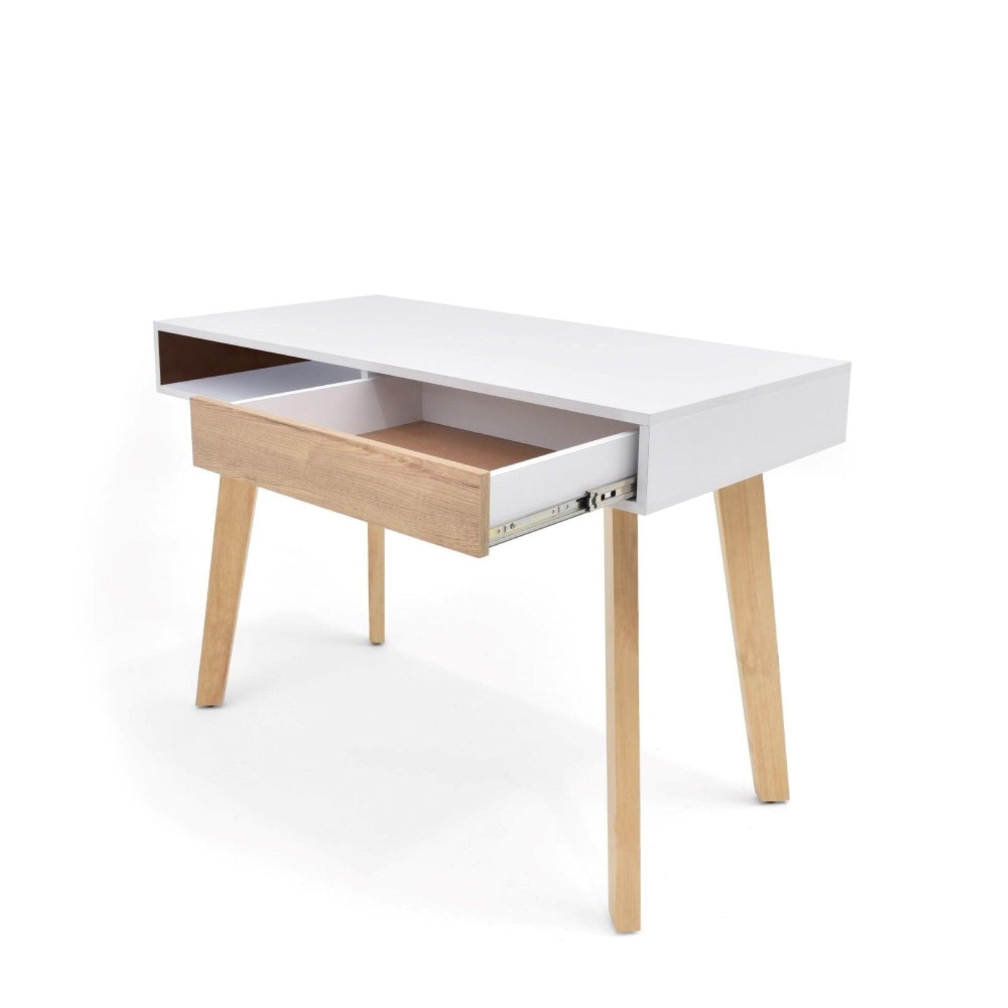 Escritorio Toledo Cajon Blanco - VIRTUAL MUEBLES