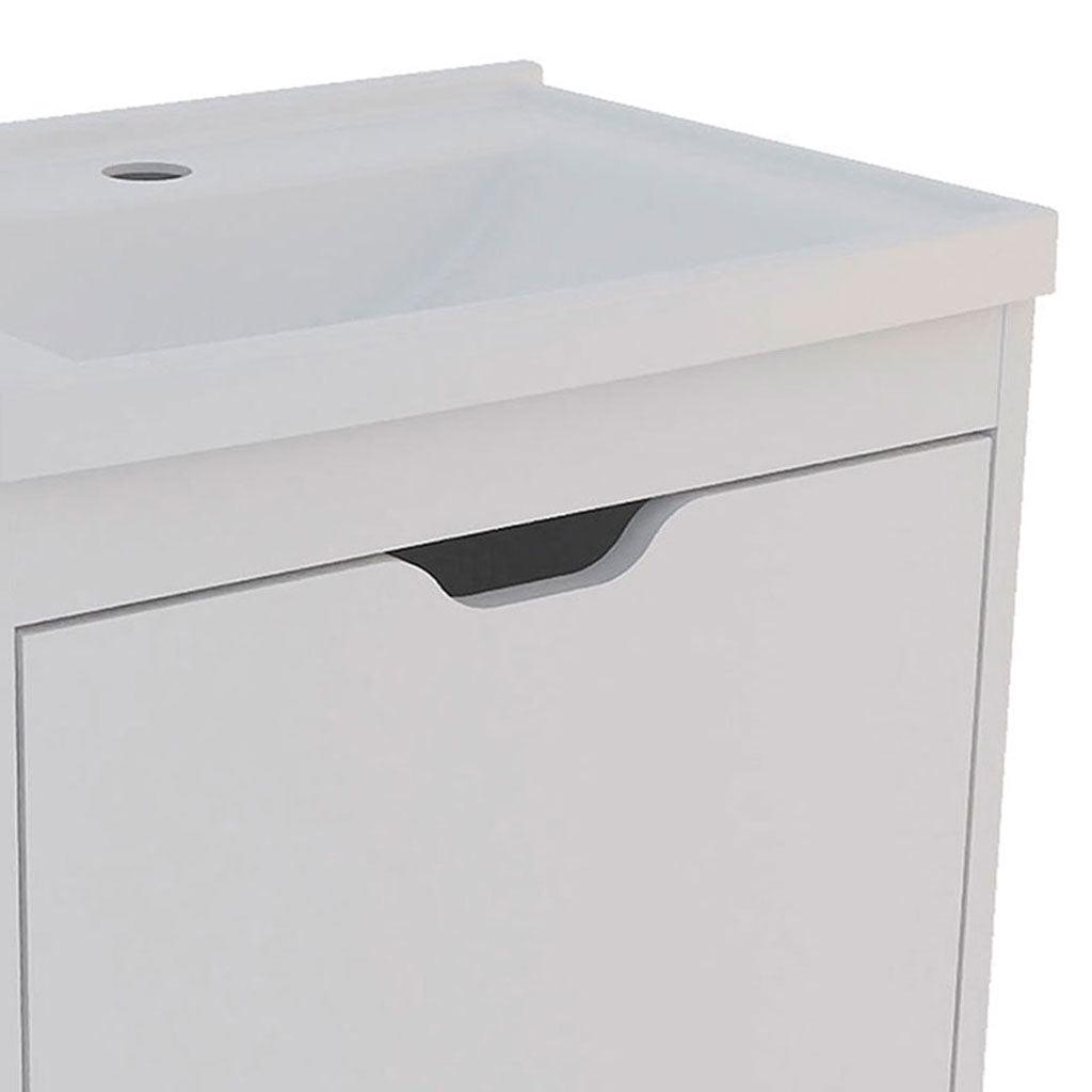 Mueble de baño con lavamanos graz blanco - VIRTUAL MUEBLES