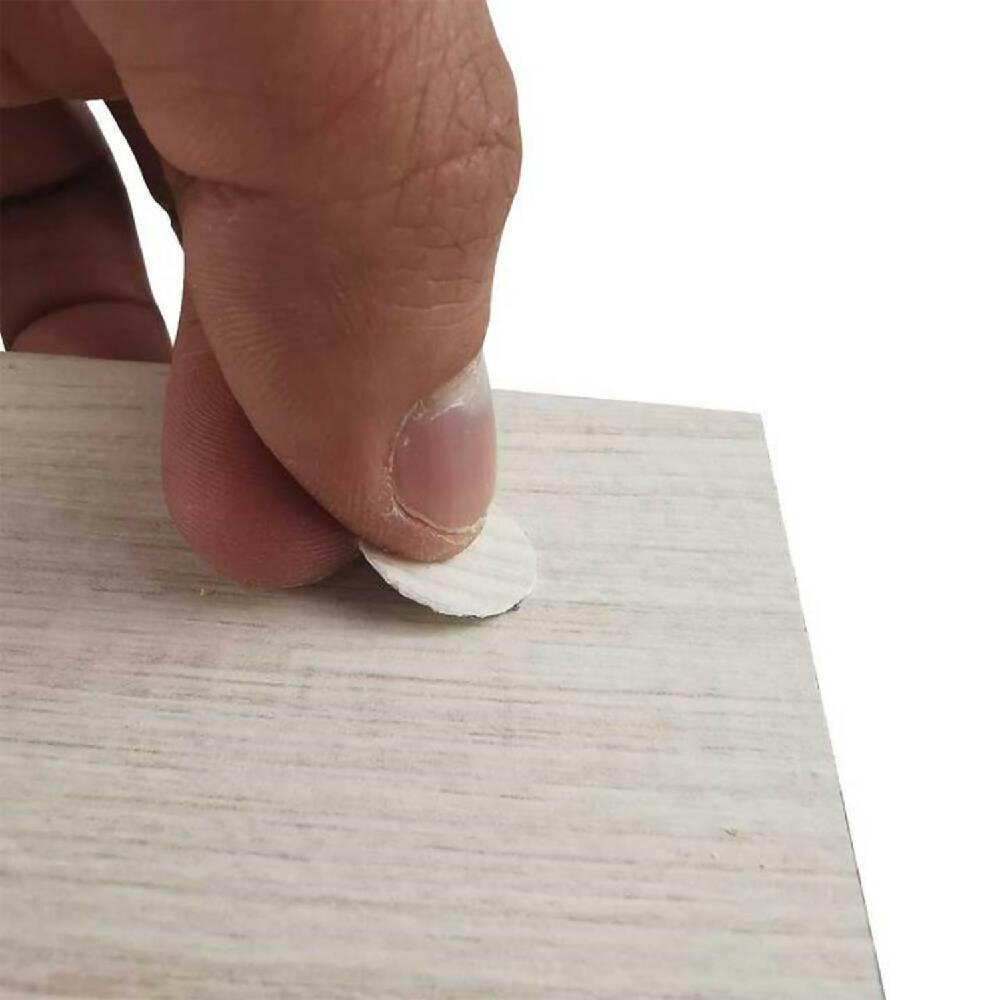 Perchero de Pared 4 Ganchos Dobles Blanco - VIRTUAL MUEBLES