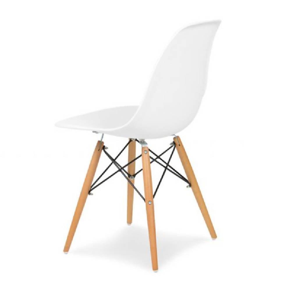 Combo Comedor Redondo DKO Blanco - Vienes - VIRTUAL MUEBLES