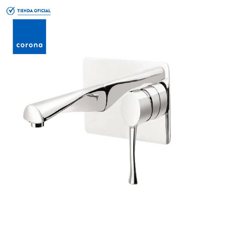 Grifería Lavamanos Corona Monocontrol Pared Arizona - VIRTUAL MUEBLES