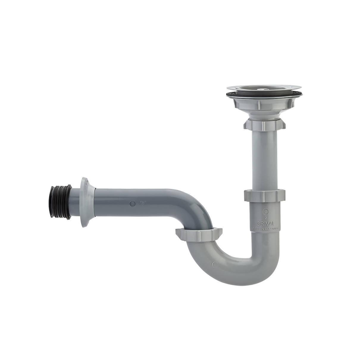 Canastilla Grival 4 Pulgadas Y Sifón En P - VIRTUAL MUEBLES