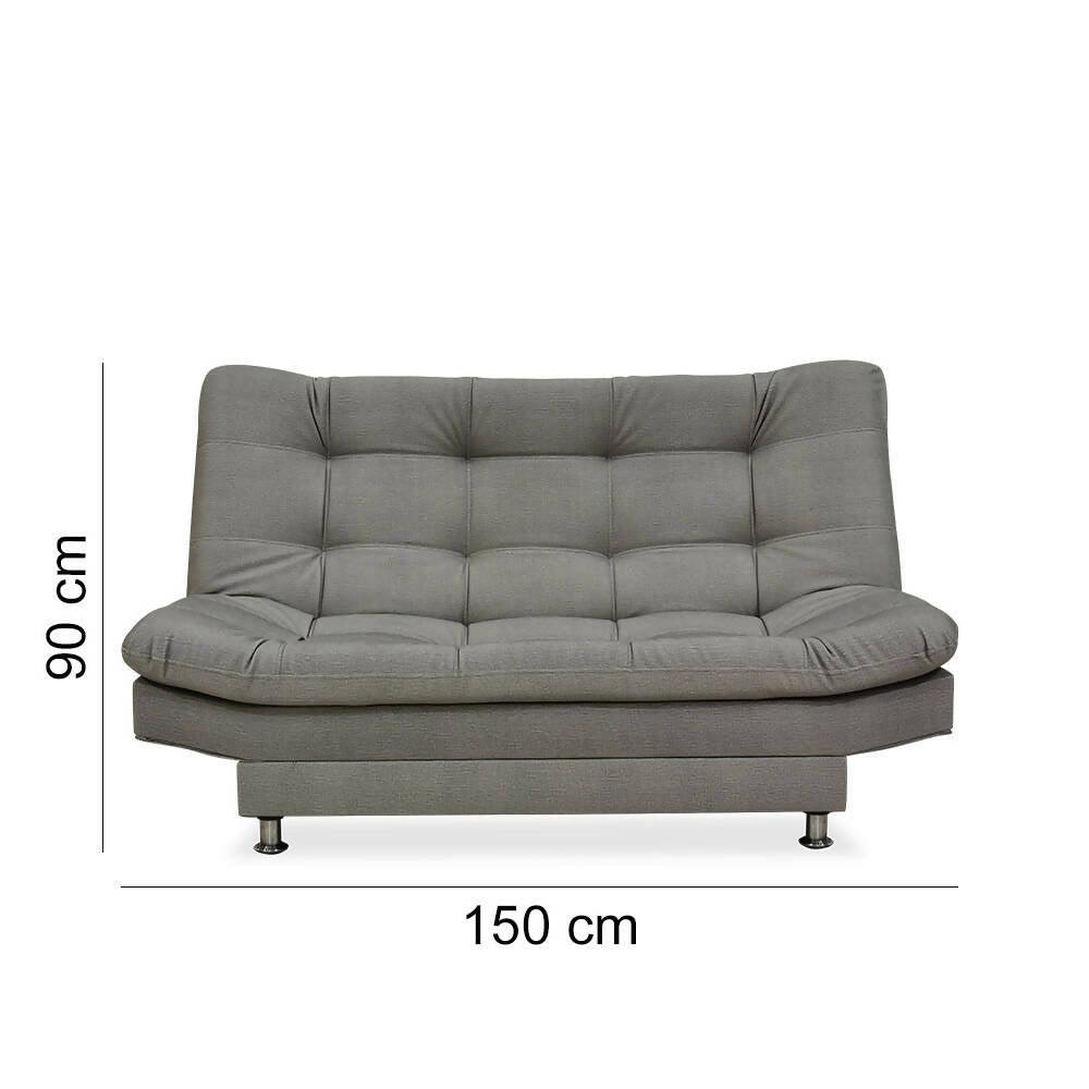 Sala Moltochic mini gris sintético antirasguño - VIRTUAL MUEBLES