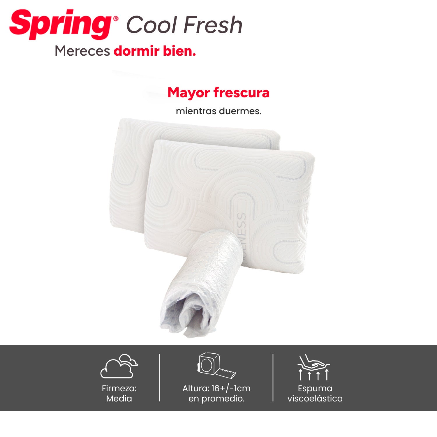 2 X 1 Almohada Spring Cool Fresh