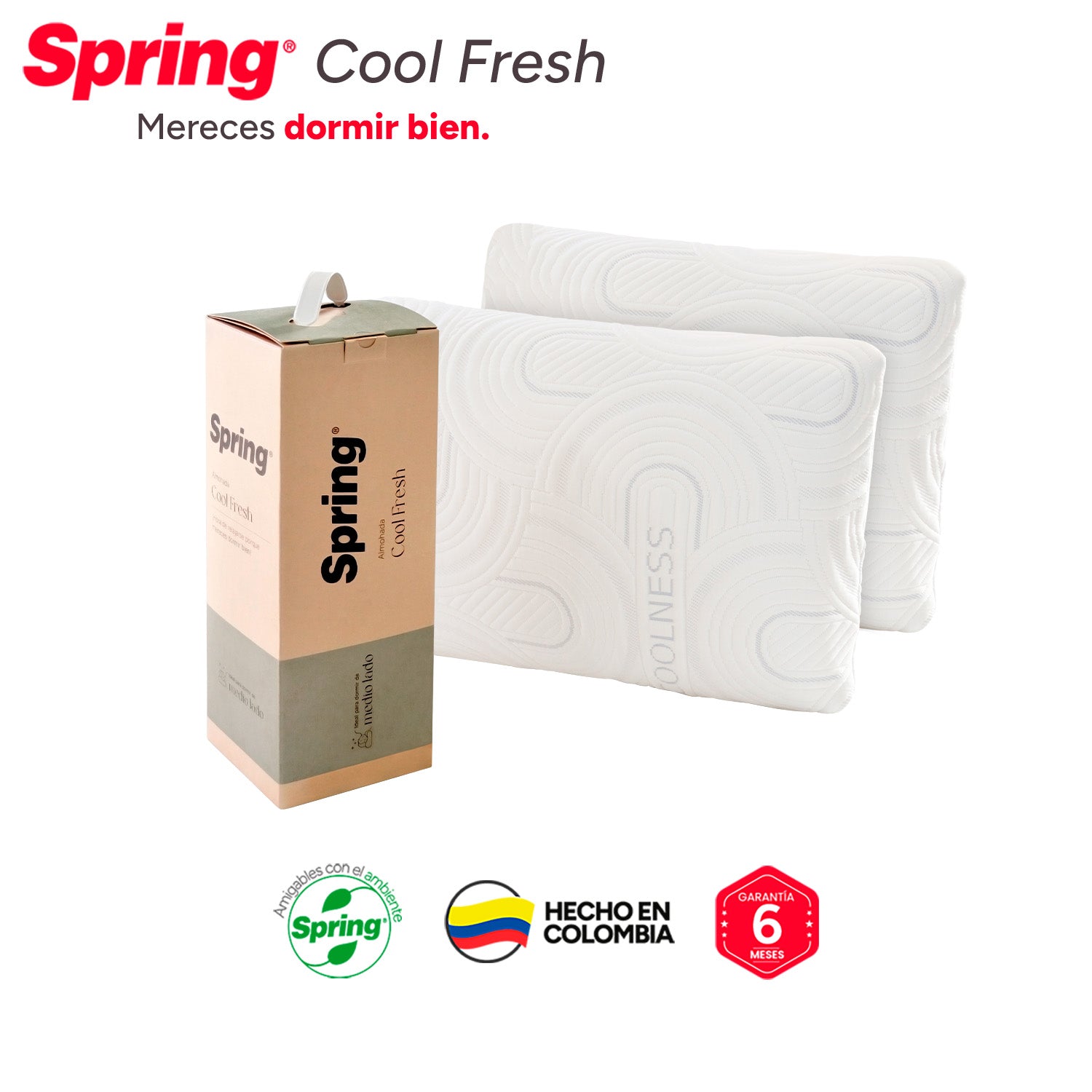 2 X 1 Almohada Spring Cool Fresh
