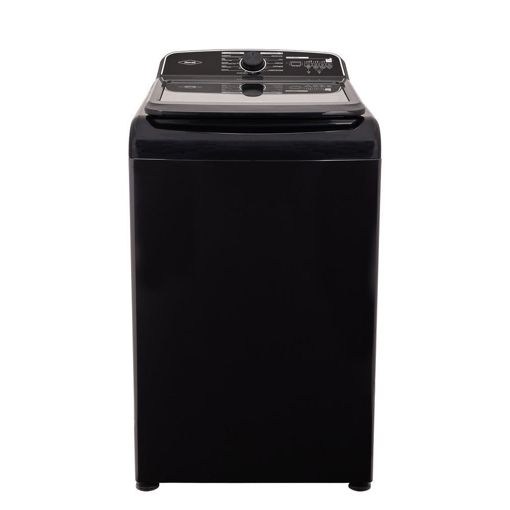 Lavadora Haceb Carga Superior 18 Kg Con Perilla, Negra