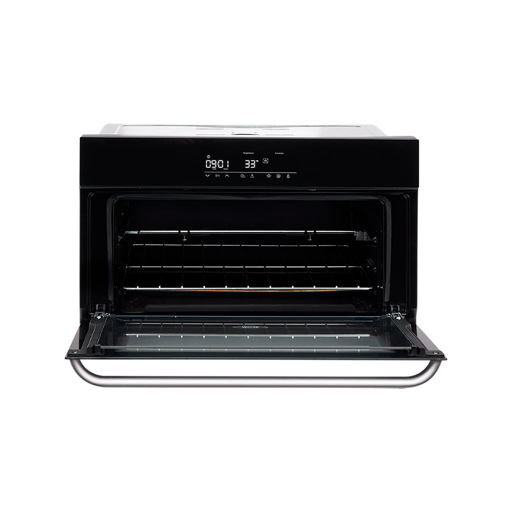 Horno compacto Haceb 60-37 eléctrico digital a 120V, Negro