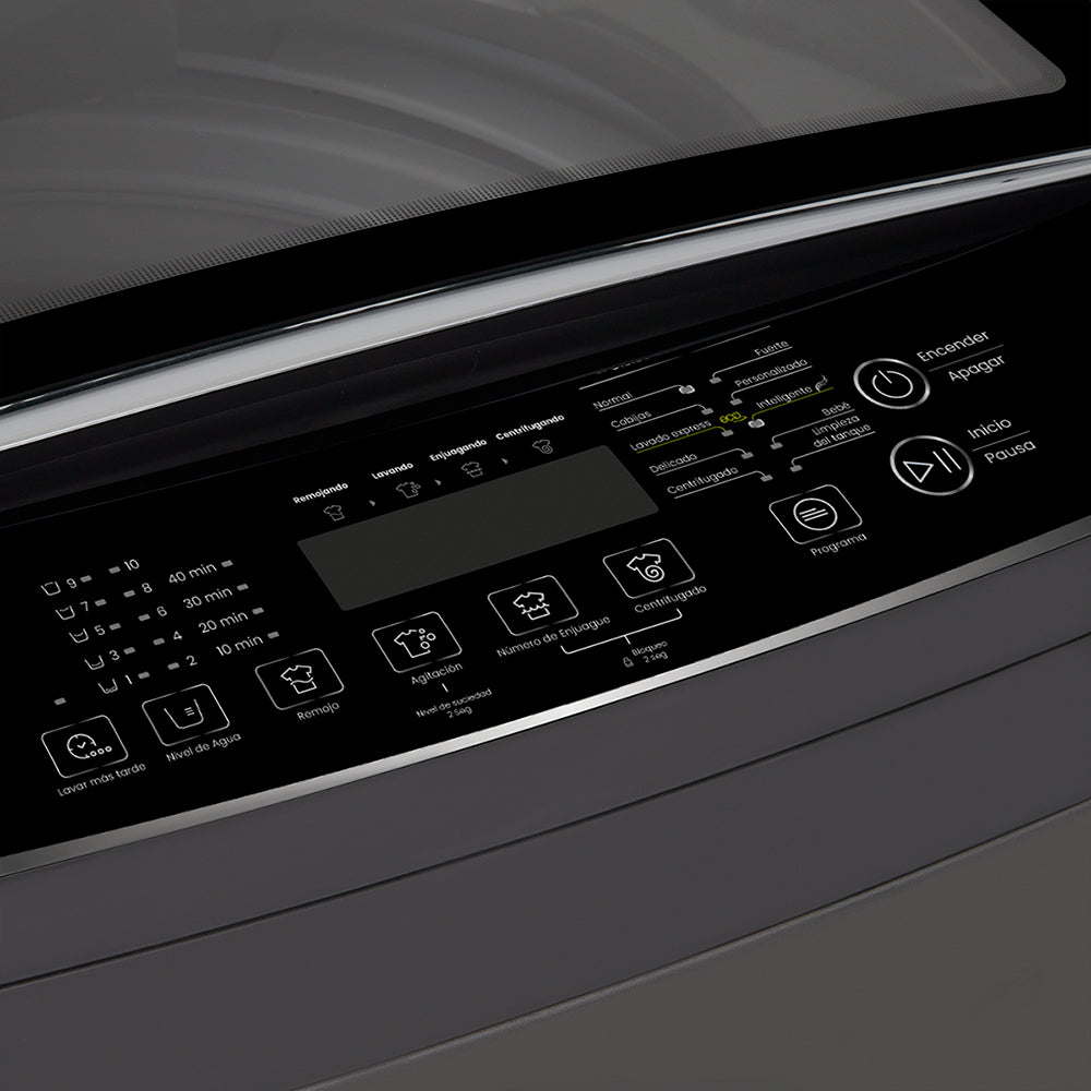 Lavadora Haceb Carga Superior 22 kg Panel Digital
