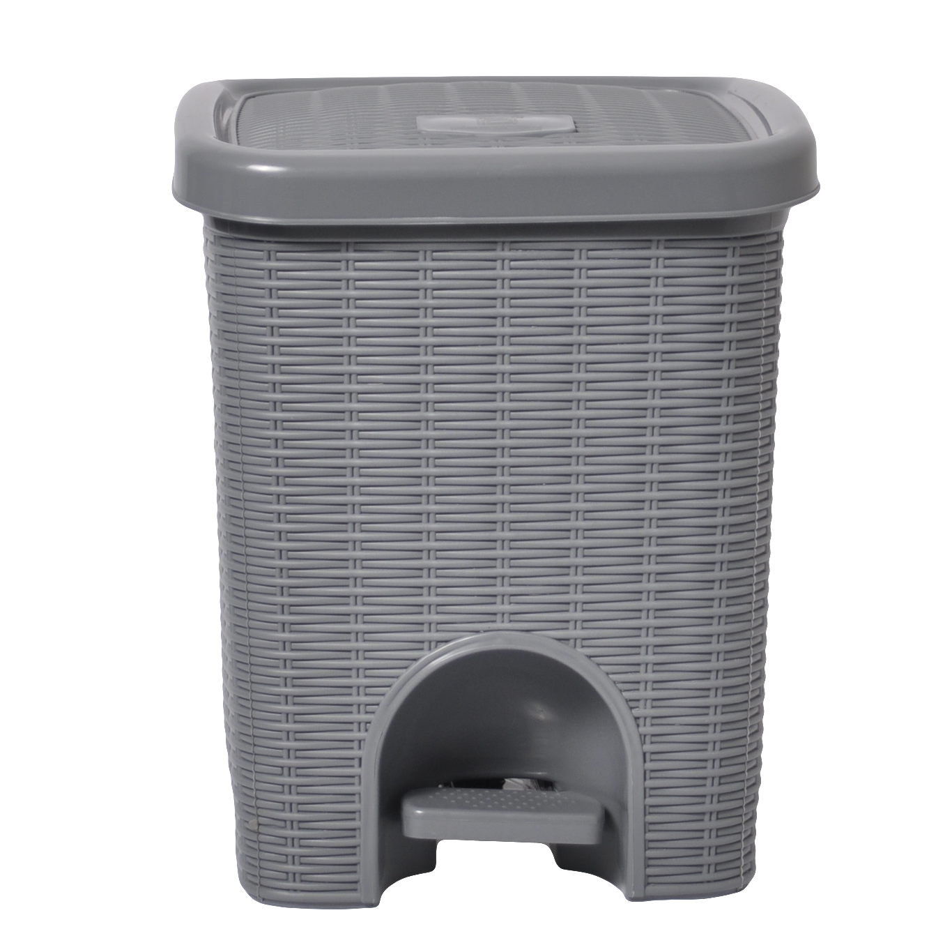Papelera Mimbre 20Lt Gris