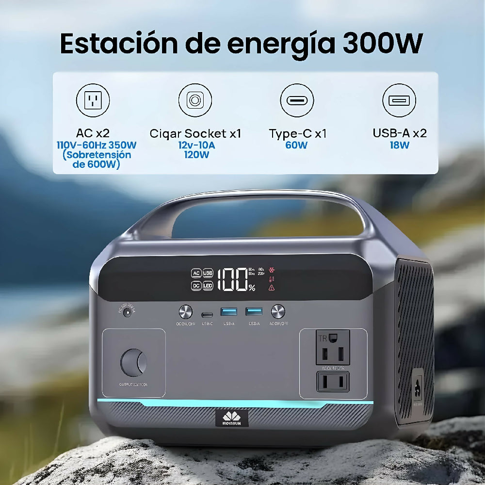 Estación De Energía Movisun EKO-300