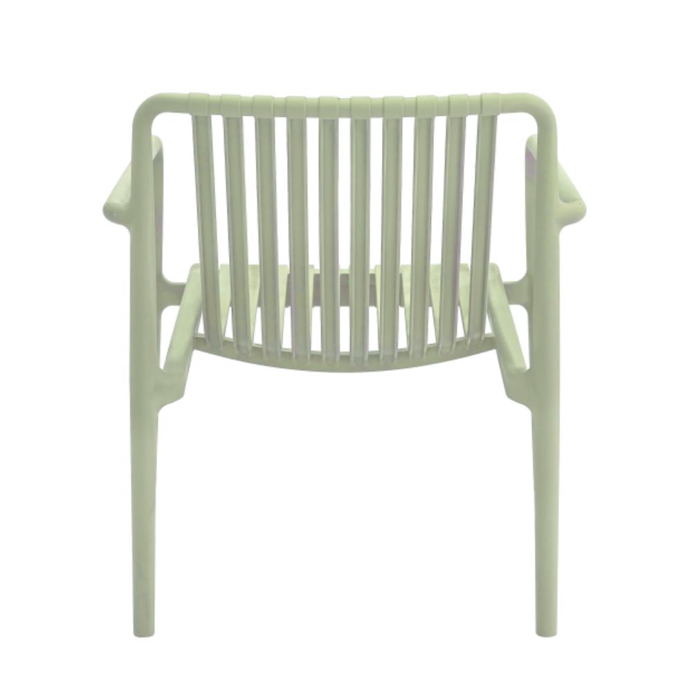 Silla Lounge Parma, Verde, Con espaldar y diseño Moderno X2