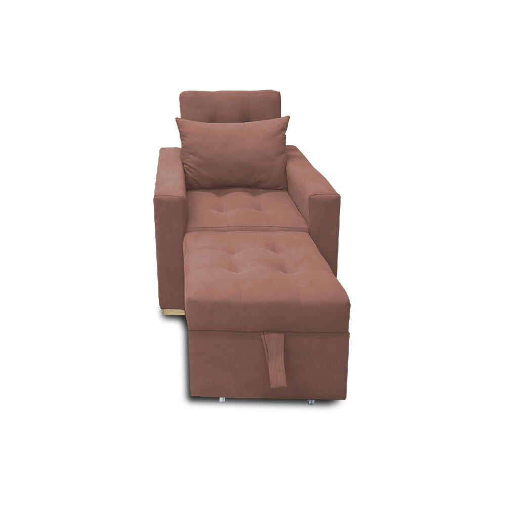 Poltrona Mood Multifuncional Reclinable camel
