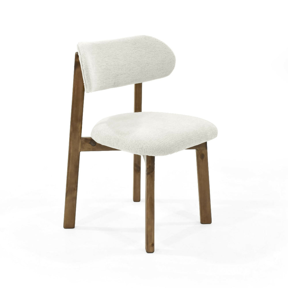 Silla de Comedor Saudi 58x50x82 cm Tela Mix
