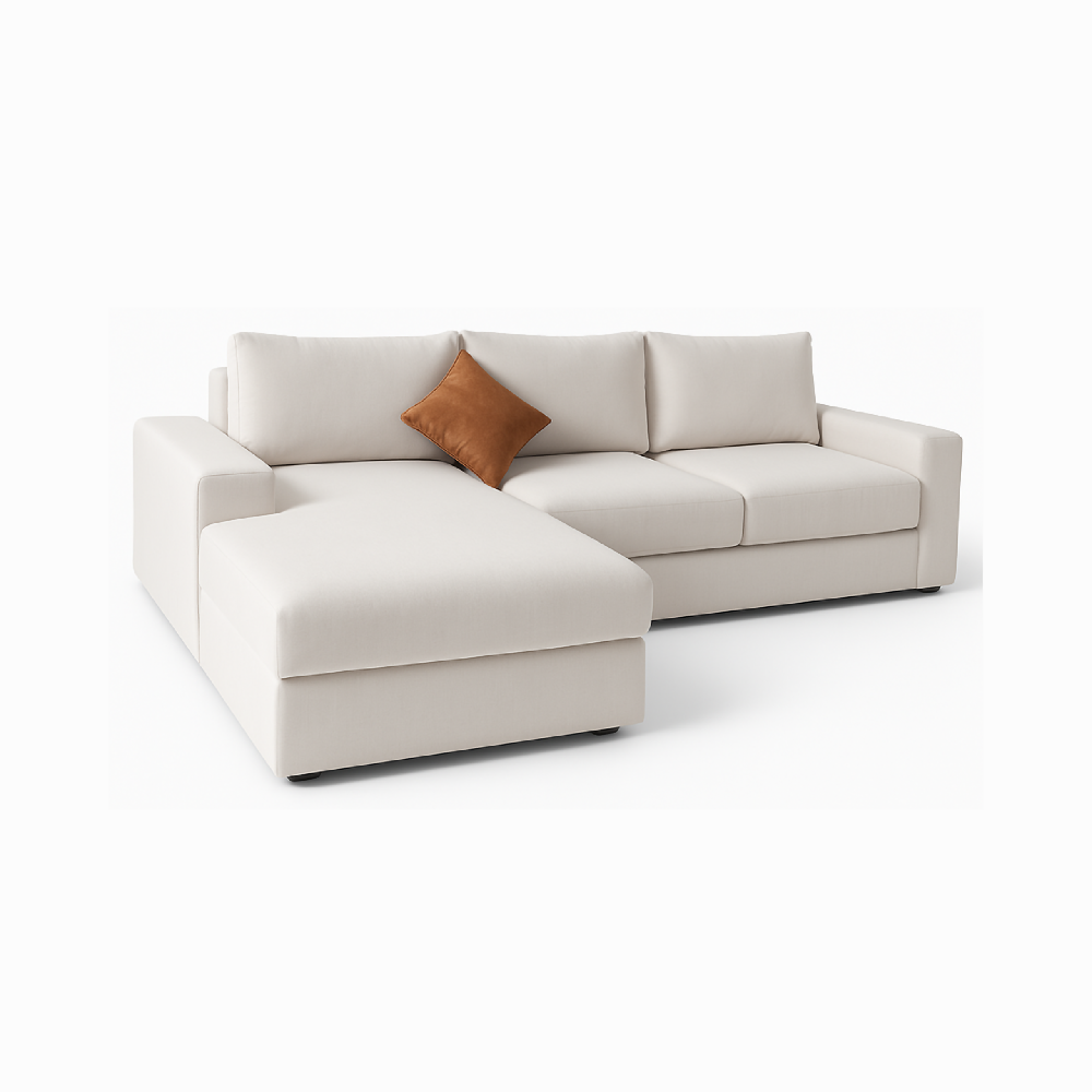 SECENL11384 Sofá en L Izquierdo Zion Poliéster anti fluidos Beige_01