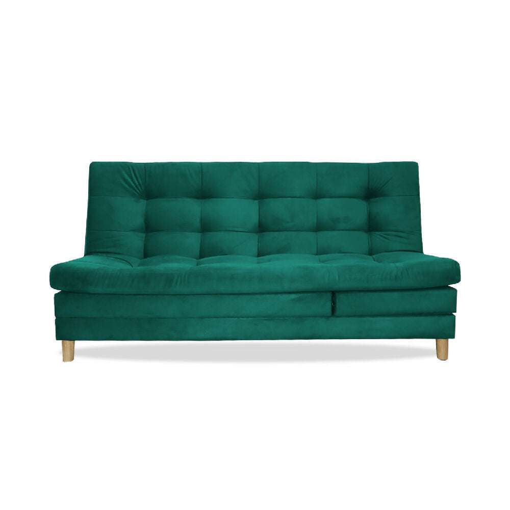 Sofacama Bieri 5 posiciones Reclinable Verde