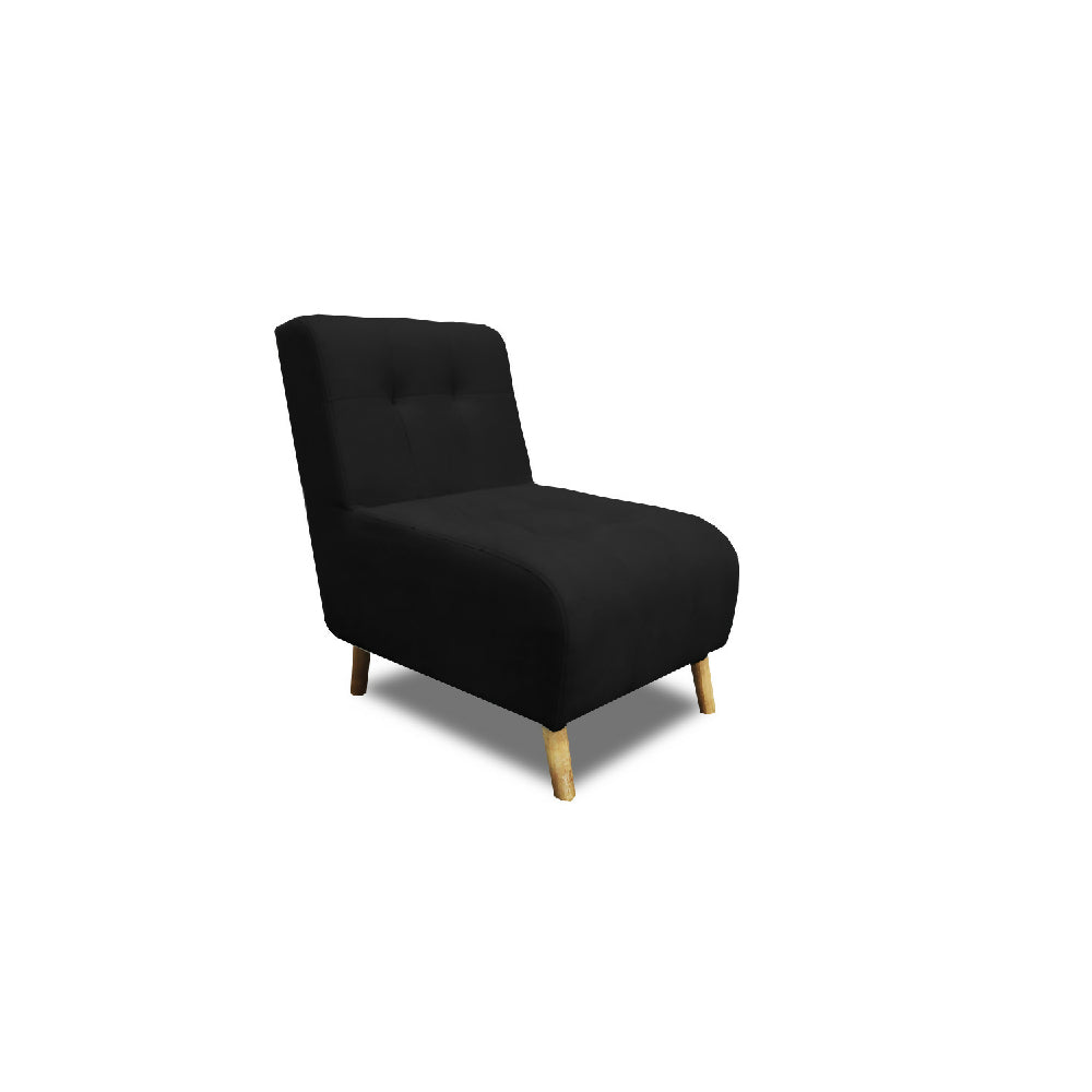 Poltrona Fija Milán Negro