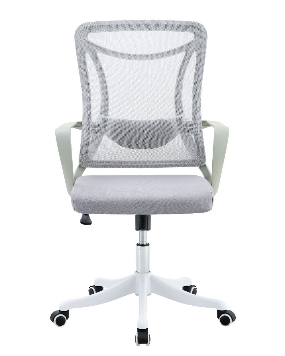 Silla de Escritorio Crown, Gris, ergonómica con altura ajustable