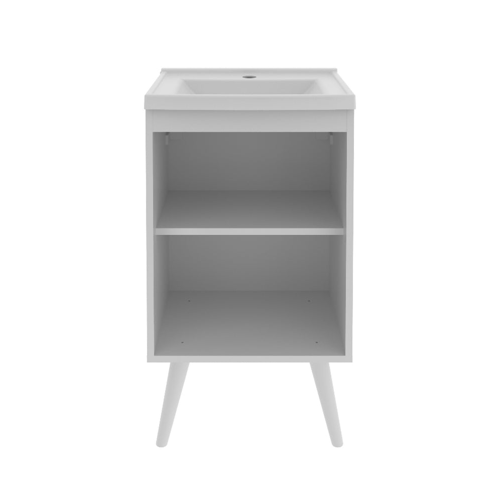 Mueble de baño con lavamanos Nexo - Blanco