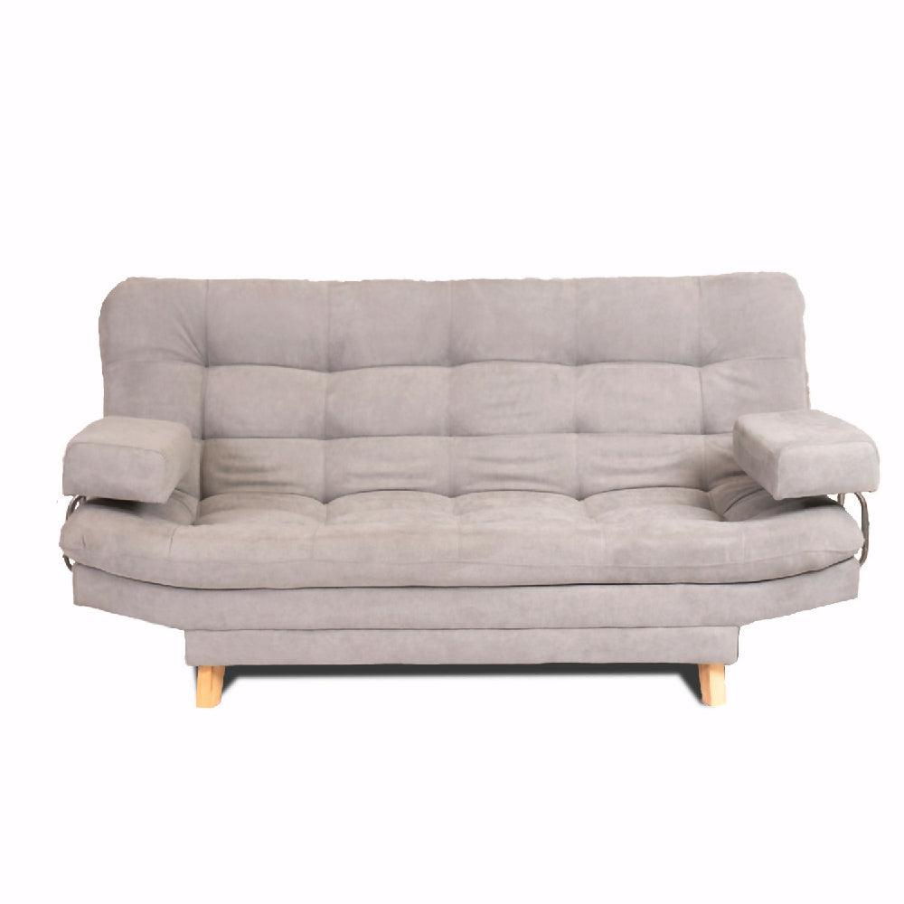 Sofá Cama Valencia Plata 3 Puestos