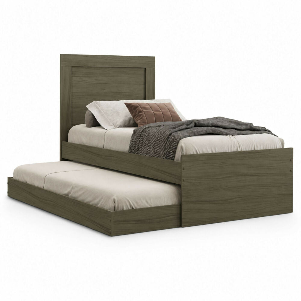 Cama Sencilla Verona, Marrón