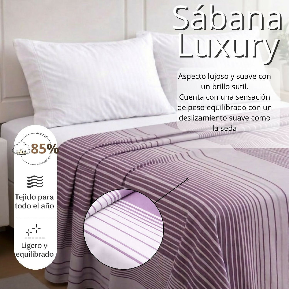Juego de Sabana Semidoble Estampada 8