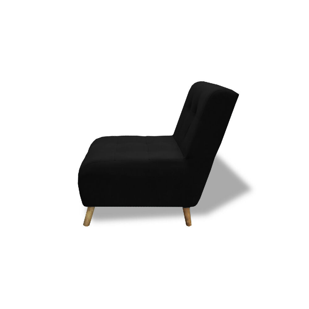 Poltrona Fija Milán Negro