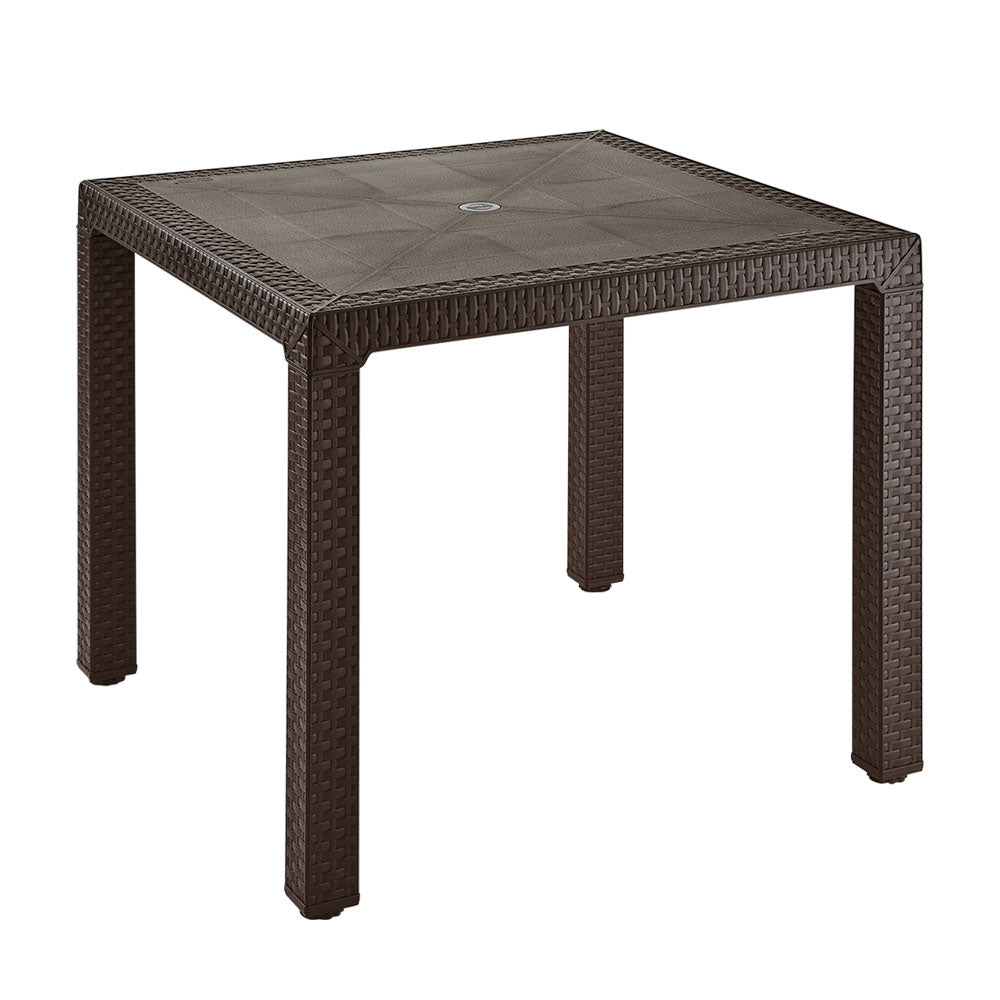 Combo Comedor Eterna (1 Mesa + 4 Sillas con Brazos) Wengue