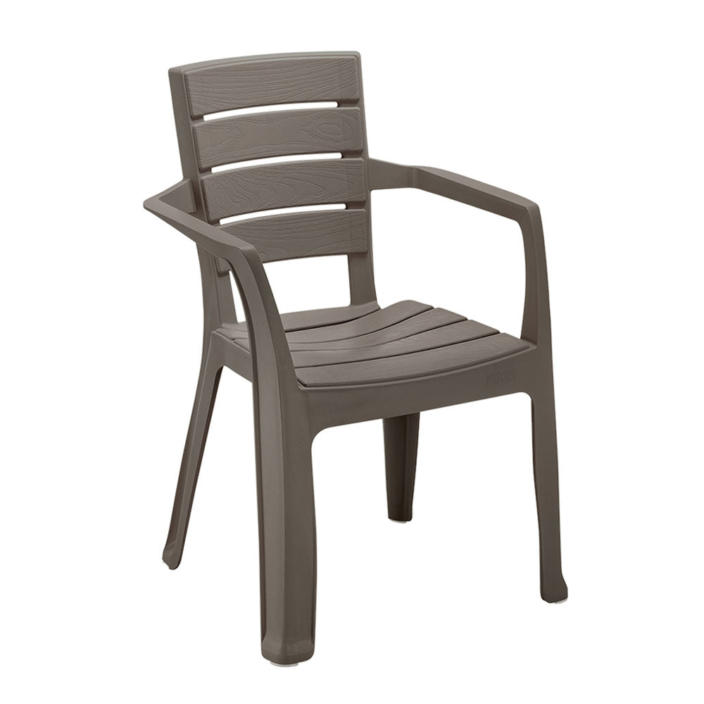 Combo Comedor Barú (1 Mesa + 4 Sillas con Brazos) Mocca