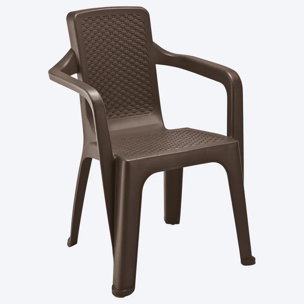 Silla Eterna con Brazos Pack x 6 und Wengue