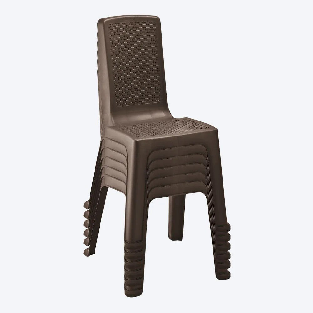 Silla Eterna sin Brazos Pack x 6 und Wengue