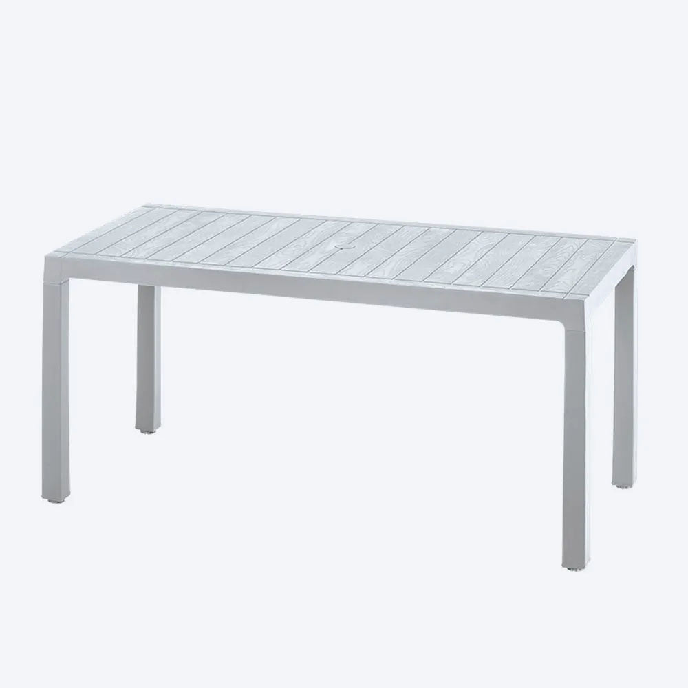 Combo Comedor Familiar Barú (1 Mesa + 6 Sillas sin Brazos) Taupe