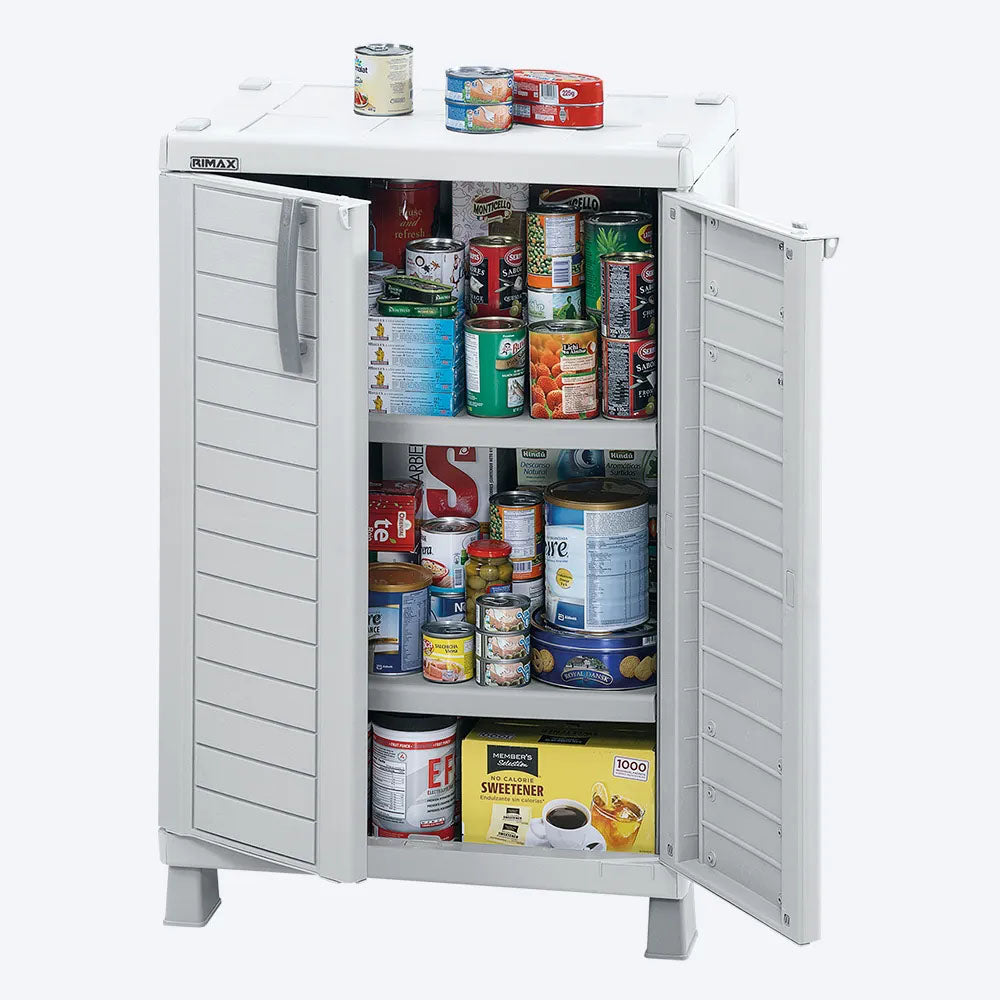Combo Cocina Barú (Armario Grande + Armario Mediano) Gris