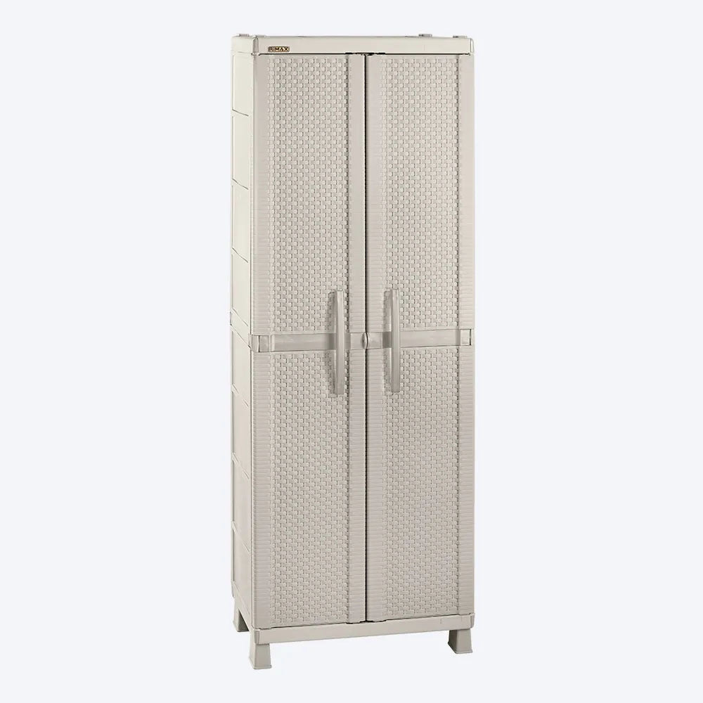 Combo Cocina Rattan (Armario Grande + Armario Mediano) Taupe