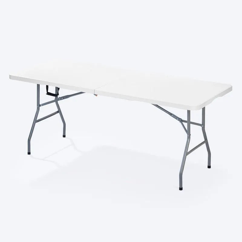Combo Banquetero, 1 Mesa Banquetera, 6 Sillas Eterna sin Brazos Negro
